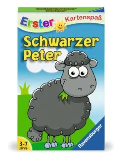 Ravensburger 20432 - Schwarzer Peter - Schaf, Kartenspiele Ab 3 Jahren