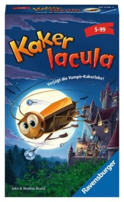 Ravensburger®, Kinderspiel Kakerlacula, 20638, Kooperatives Wettlaufspiel Ab 5 Jahren