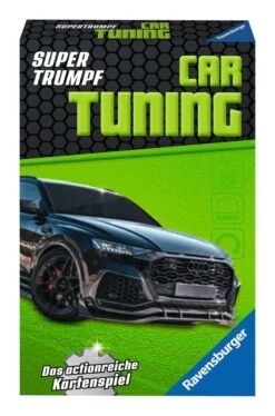 Ravensburger Kartenspiel, Supertrumpf Car Tuning 20684, Quartett Und Trumpf-Spiel Für Technik-Fans Ab 7 Jahren