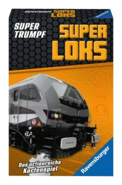 Ravensburger Kartenspiel, Supertrumpf Superloks 20697, Quartett Und Trumpf-Spiel Für Technik-Fans Ab 7 Jahren