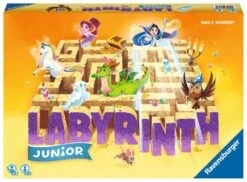 Ravensburger® 20847 - Junior Labyrinth -Familienklassiker Für Die Kleinen, Spiel Für Kinder Ab 4 Jahren -Gesellschaftspiel Geeignet Für 2-4 Spieler, Junior-Ausgabe