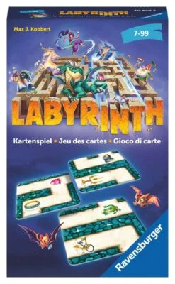 Ravensburger® - Labyrinth Kartenspiel 20849 - Der Familienklassiker Für 2 - 6 Spieler - Spiel Für Kinder Ab 7 Jahren