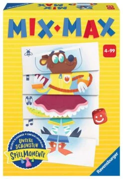 Ravensburger 20855 Mix Max - Tier-Legespiel Für 2-6 Spieler Ab 4 Jahren