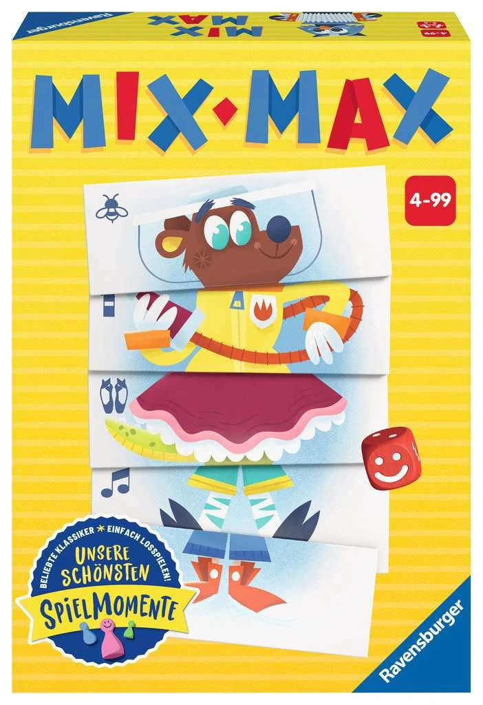 Ravensburger 20855 Mix Max - Tier-Legespiel Für 2-6 Spieler Ab 4 Jahren 3 Ravensburger 20855 Mix Max - Tier-Legespiel Für 2-6 Spieler Ab 4 Jahren