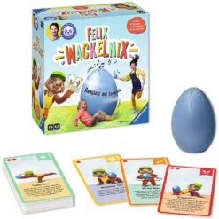 Ravensburger 20931 - Felix Wackelnix – Schlaues Bewegungsspiel Für 1 Bis 6 Kinder Ab 5 Jahren – Entwickelt Mit Dem Programm "Beweg Dich Schlau!" Der Felix-Neureuther-Stiftung. -Ravensburger Geschäft 20931 3