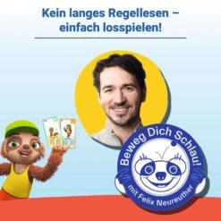 Ravensburger 20931 - Felix Wackelnix – Schlaues Bewegungsspiel Für 1 Bis 6 Kinder Ab 5 Jahren – Entwickelt Mit Dem Programm "Beweg Dich Schlau!" Der Felix-Neureuther-Stiftung. -Ravensburger Geschäft 20931 4 de DE