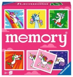 Ravensburger - 20999 - Memory® Einhörner - Der Spieleklassiker Für Einhorn-Fans, Merkspiel Für 2-8 Spieler Ab 3 Jahren