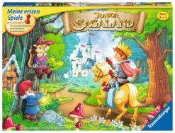 Ravensburger 21372 - Junior Sagaland - Kinderspiel, Junior Edition Des Spieleklassikers Für 2-4 Spieler Ab 3 Jahren