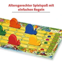 Ravensburger Kinderspiel 21420 - Tempo Kleine Schnecke, Das Spannende Schneckenrennen, Brettspiel Und Gesellschaftsspiel Für Mädchen Und Jungen , 2-6 Spieler, Ab 3 Jahren -Ravensburger Geschäft 21420 3 de DE
