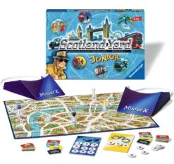 Ravensburger 22289 - Scotland Yard Junior, Brettspiel Für 2-4 Spieler, Gesellschafts- Und Familienspiel, Für Kinder Ab 6 Jahren 11 Ravensburger 22289 - Scotland Yard Junior, Brettspiel Für 2-4 Spieler, Gesellschafts- Und Familienspiel, Für Kinder Ab 6 Jahren -Ravensburger Geschäft 22289 2
