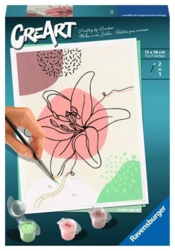 Ravensburger CreArt - Malen Nach Zahlen 23542 – Floral Line Art – Ab 12 Jahren