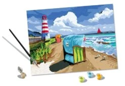 Ravensburger CreArt - Malen Nach Zahlen 23547 – Holiday On The Baltic Sea – Ab 14 Jahren -Ravensburger Geschäft 23547 2