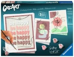 Ravensburger CreArt - Malen Nach Zahlen 23552 – Gallery Wall Set - Abstract Shapes – Ab 12 Jahren