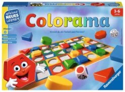 Ravensburger 24921 - Colorama - Zuordnungsspiel Für Die Kleinen -Spiel Für Kinder Ab 3 Bis 6 Jahren, Spielend Neues Lernen Für 1-6 Spieler