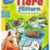 Ravensburger 25034 - Tiere Füttern - Spielen Und Lernen, Lernspiel Für Kinder Ab 3-6 Jahren, Spielend Neues Lernen Für 1-4 Spieler