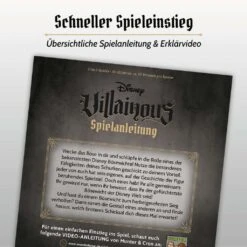 Ravensburger Familienspiel Disney Villainous, Brettspiel Für Kinder Und Erwachsene, 2-6 Spieler, Gesellschaftsspiel Ab 10 Jahren Mit Disneybösewichten -Ravensburger Geschäft 26055 6 de DE