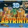 Ravensburger 26113 - 3D Labyrinth -Familienklassiker, Spiel Für Erwachsene Und Kinder Ab 7 Jahren -Gesellschaftspiel Geeignet Für 2-4 Spieler- Schätze Suchen
