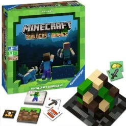 Ravensburger Familienspiel 26132 - Minecraft Builders & Biomes - Gesellschaftsspiel Für Kinder Und Erwachsene, Für 2-4 Spieler, Brettspiel Ab 10 Jahren -Ravensburger Geschäft 26132 3