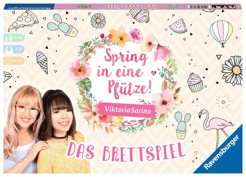 Ravensburger 26136 - Spring In Eine Pfütze! - Das Brettspiel Für Beste Freunde Oder Den Ganzen Freundeskreis, Kreativität & Fantasie Ab 8 Jahren, Für 2-6 Spieler - ViktoriaSarina 3 Ravensburger 26136 - Spring In Eine Pfütze! - Das Brettspiel Für Beste Freunde Oder Den Ganzen Freundeskreis, Kreativität & Fantasie Ab 8 Jahren, Für 2-6 Spieler - ViktoriaSarina