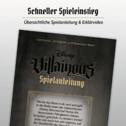 Ravensburger Gesellschaftsspiel - Disney Villainous 26400 - Das Spannende Strategiespiel Mit Verdrehter Spielmoral Ab 10 Jahren -Ravensburger Geschäft 26400 6 de DE