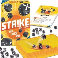 Ravensburger 26840 - Strike, Brettspiel, Mehrfarbiges Würfelspiel Für 2-5 Spieler, Mitbringspiel Ab 8 Jahren, Familienspiel -Ravensburger Geschäft 26840 3