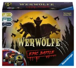 Ravensburger 26858 - Werwölfe - Epic Battle, Best-of Der Spielereihe Für 3-10 Spieler, Gesellschaftsspiel Ab 10 , Partyspiel