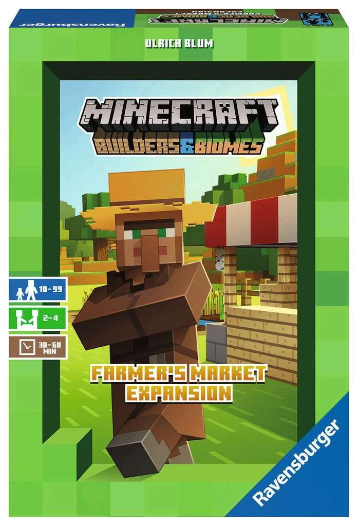 Ravensburger 26869 - Minecraft Builders & Biomes Farmers Market Expansion - Erweiterung Zum Brettspiel Minecraft Builders & Biomes, Spiel Für Erwachsene Und Kinder Ab 10 Jahren, Für 2-4 Spieler 3 Ravensburger 26869 - Minecraft Builders & Biomes Farmers Market Expansion - Erweiterung Zum Brettspiel Minecraft Builders & Biomes, Spiel Für Erwachsene Und Kinder Ab 10 Jahren, Für 2-4 Spieler