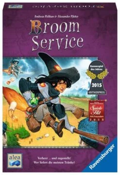 Ravensburger 26917 - Broom Service, Strategiespiel Für 2-5 Spieler Ab 10 Jahren, Alea Spiele, Spielereihe
