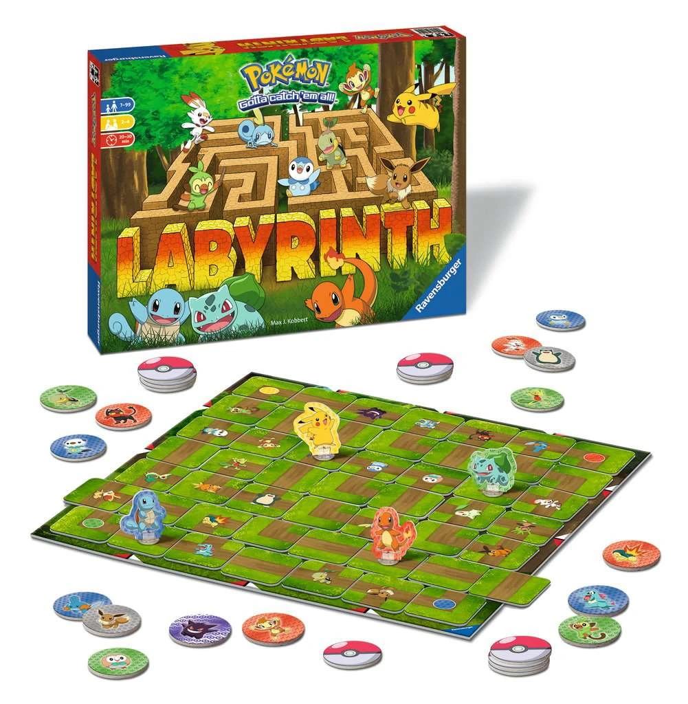 Ravensburger 26949 - Pokémon Labyrinth - Familienspiel Für 2-4 Spieler Ab 7 Jahren 5 Ravensburger 26949 - Pokémon Labyrinth - Familienspiel Für 2-4 Spieler Ab 7 Jahren – Bild 3