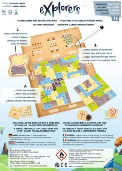 Ravensburger 26982 - Explorers - Abwechslungsreiches Flip & Write Spiel Für Erwachsene Und Kinder Ab 8 Jahren, Für Spieleabende Mit Freunden Oder Der Familie, Für 1-4 Spieler -Ravensburger Geschäft 26982 1