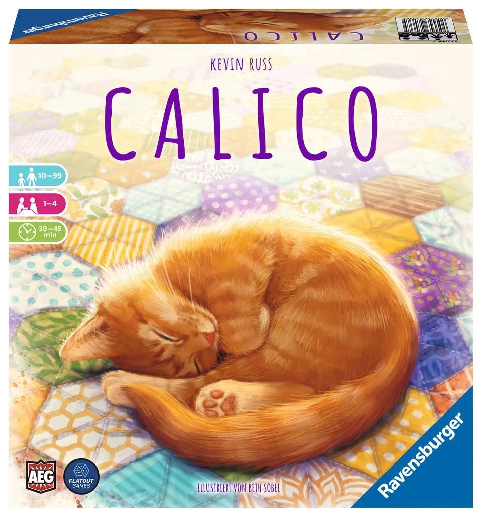 Ravensburger 27038 - Calico, Abwechslungsreiches Legespiel Für Erwachsene, Kinder Und Katzen Fans Ab 10 Jahren, Ideal Für Spieleabende Für 1-4 Spieler 3 Ravensburger 27038 - Calico, Abwechslungsreiches Legespiel Für Erwachsene, Kinder Und Katzen Fans Ab 10 Jahren, Ideal Für Spieleabende Für 1-4 Spieler