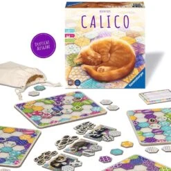 Ravensburger 27038 - Calico, Abwechslungsreiches Legespiel Für Erwachsene, Kinder Und Katzen Fans Ab 10 Jahren, Ideal Für Spieleabende Für 1-4 Spieler 14 Ravensburger 27038 - Calico, Abwechslungsreiches Legespiel Für Erwachsene, Kinder Und Katzen Fans Ab 10 Jahren, Ideal Für Spieleabende Für 1-4 Spieler -Ravensburger Geschäft 27038 4