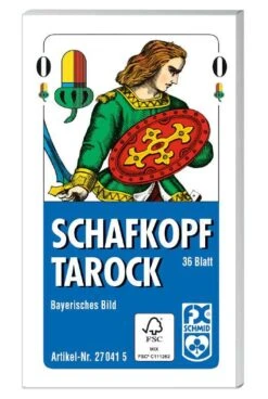 Ravensburger 27041 - Schafkopf/Tarock, Bayrisches Bild, 36 Karten In Klarsicht-Box
