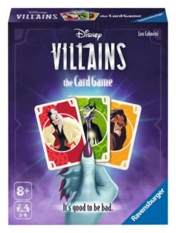 Ravensburger Familienspiel 27278 -Disney Villains - The Card Game - Kartenspiel Für 3-6 Spieler Ab 8 Jahren Mit Ärger-Faktor Für Die Ganze Familie