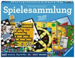Ravensburger Spielesammlung 27293 Familienspiele 2022 D - Spielesammlung Für Die Ganze Familie, Spiel Für Kinder Und Erwachsene Ab 4 Jahren, Für 2-10 Spieler
