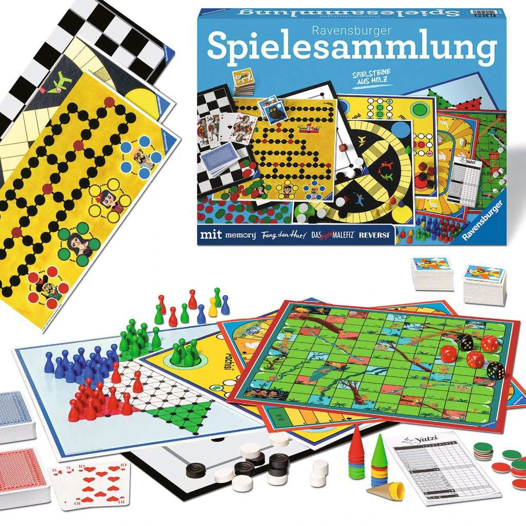 Ravensburger Spielesammlung 27293 Familienspiele 2022 D - Spielesammlung Für Die Ganze Familie, Spiel Für Kinder Und Erwachsene Ab 4 Jahren, Für 2-10 Spieler 6 Ravensburger Spielesammlung 27293 Familienspiele 2022 D - Spielesammlung Für Die Ganze Familie, Spiel Für Kinder Und Erwachsene Ab 4 Jahren, Für 2-10 Spieler – Bild 4