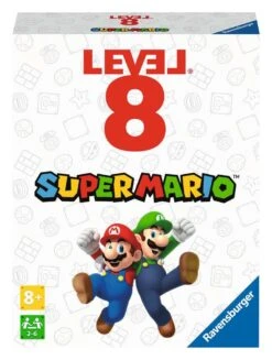 Ravensburger 27343- Super Mario Level 8, Das Spannende Kartenspiel Für 2-6 Spieler Ab 8 Jahren
