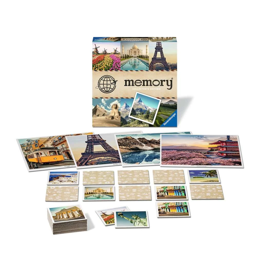 Ravensburger Collector's Memory® Schönste Reiseziele – 27379 - Das Weltbekannte Gedächtnisspiel Mit Bildern Von Traumorten, Ein Besonderes Memory® Und Eine Tolle Inspiration Für Reiselustige 5 Ravensburger Collector's Memory® Schönste Reiseziele – 27379 - Das Weltbekannte Gedächtnisspiel Mit Bildern Von Traumorten, Ein Besonderes Memory® Und Eine Tolle Inspiration Für Reiselustige – Bild 3