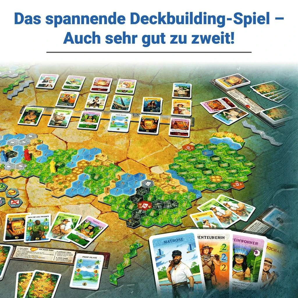 Ravensburger 27457 - Wettlauf Nach El Dorado, Strategiespiel, Spiel Für Erwachsene Und Kinder Ab 10 - Taktikspiel Geeignet Für 2-4 Spieler 7 Ravensburger 27457 - Wettlauf Nach El Dorado, Strategiespiel, Spiel Für Erwachsene Und Kinder Ab 10 - Taktikspiel Geeignet Für 2-4 Spieler – Bild 5