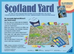 Ravensburger 27461 - Scotland Yard 40 Jahre Jubiläumsedition - Im Retro-Design - Mit Abenteuerbuch - Abwechslungsreiches Familienspiel Für Erwachsene Und Kinder Ab 8 Jahren, Für 2-6 Spieler 10 Ravensburger 27461 - Scotland Yard 40 Jahre Jubiläumsedition - Im Retro-Design - Mit Abenteuerbuch - Abwechslungsreiches Familienspiel Für Erwachsene Und Kinder Ab 8 Jahren, Für 2-6 Spieler -Ravensburger Geschäft 27461 1