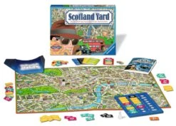 Ravensburger 27461 - Scotland Yard 40 Jahre Jubiläumsedition - Im Retro-Design - Mit Abenteuerbuch - Abwechslungsreiches Familienspiel Für Erwachsene Und Kinder Ab 8 Jahren, Für 2-6 Spieler 11 Ravensburger 27461 - Scotland Yard 40 Jahre Jubiläumsedition - Im Retro-Design - Mit Abenteuerbuch - Abwechslungsreiches Familienspiel Für Erwachsene Und Kinder Ab 8 Jahren, Für 2-6 Spieler -Ravensburger Geschäft 27461 2
