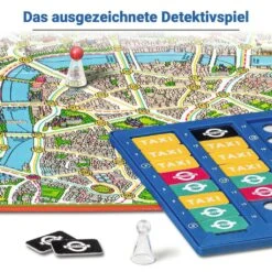 Ravensburger 27461 - Scotland Yard 40 Jahre Jubiläumsedition - Im Retro-Design - Mit Abenteuerbuch - Abwechslungsreiches Familienspiel Für Erwachsene Und Kinder Ab 8 Jahren, Für 2-6 Spieler 13 Ravensburger 27461 - Scotland Yard 40 Jahre Jubiläumsedition - Im Retro-Design - Mit Abenteuerbuch - Abwechslungsreiches Familienspiel Für Erwachsene Und Kinder Ab 8 Jahren, Für 2-6 Spieler -Ravensburger Geschäft 27461 4 de DE