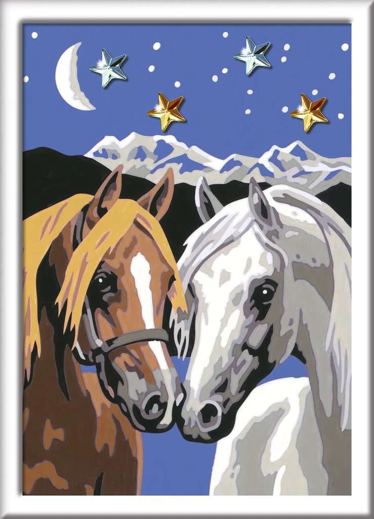 Ravensburger Malen Nach Zahlen 28024 - Pferdeliebe – Kinder Ab 7 Jahren 3 Ravensburger Malen Nach Zahlen 28024 - Pferdeliebe – Kinder Ab 7 Jahren