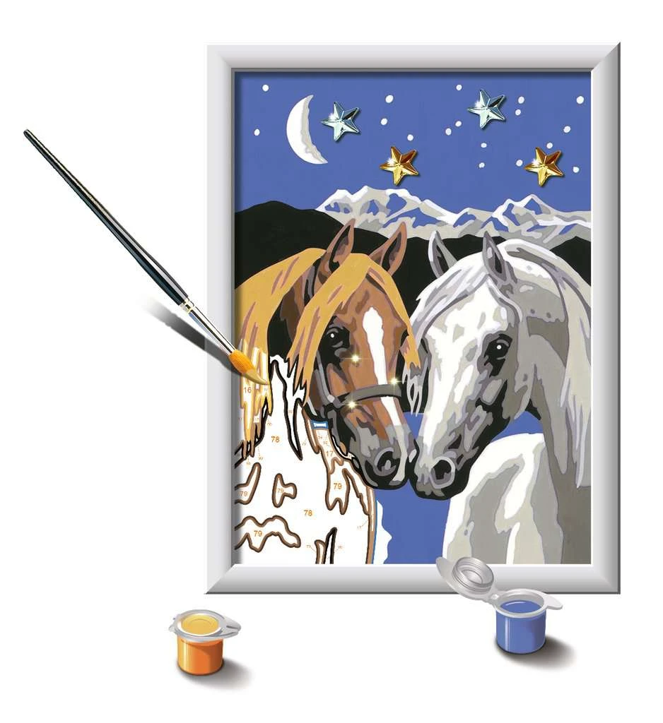 Ravensburger Malen Nach Zahlen 28024 - Pferdeliebe – Kinder Ab 7 Jahren 6 Ravensburger Malen Nach Zahlen 28024 - Pferdeliebe – Kinder Ab 7 Jahren – Bild 4