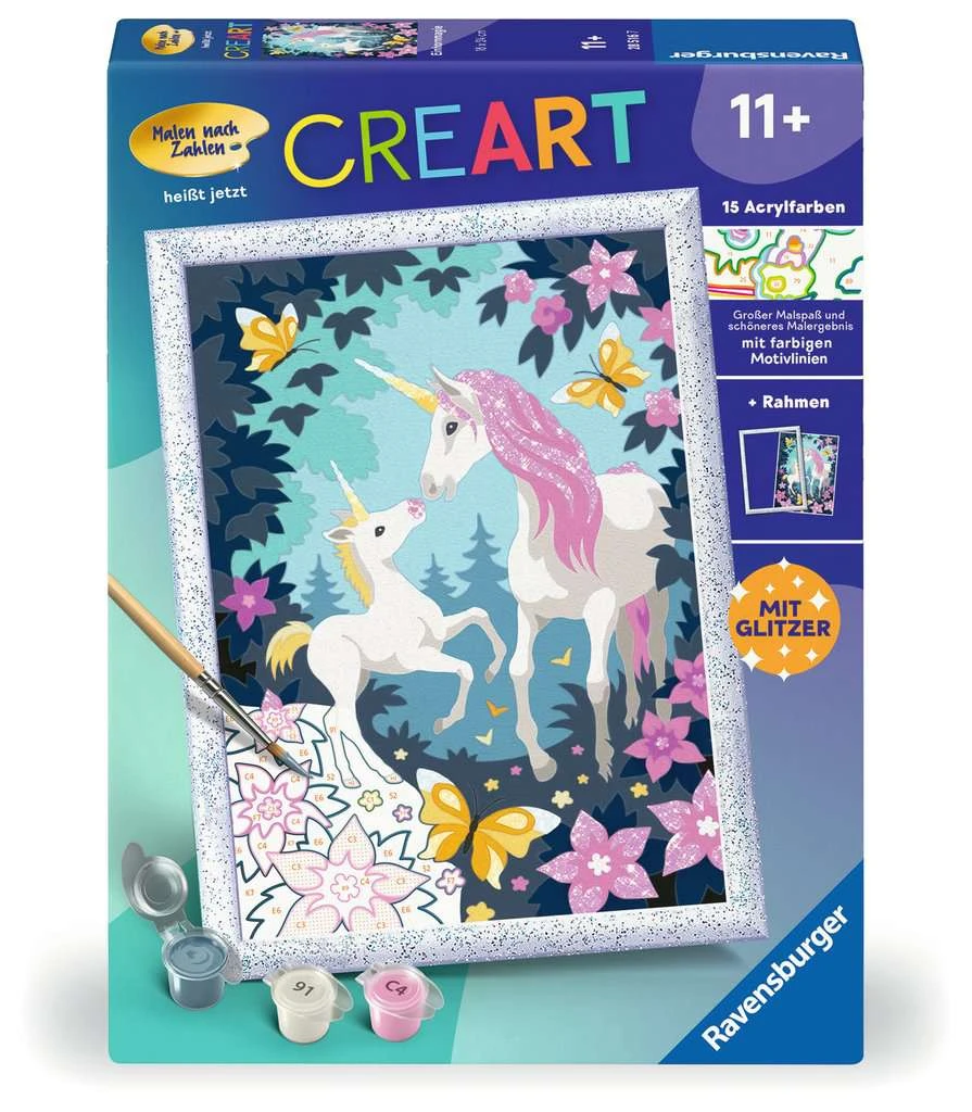 Ravensburger Malen Nach Zahlen 28516 - Einhornmagie – Kinder Ab 11 Jahren 4 Ravensburger Malen Nach Zahlen 28516 - Einhornmagie – Kinder Ab 11 Jahren – Bild 2