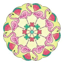 Ravensburger Mandala Designer Flamingo & Friends 28518, Zeichnen Lernen Für Kinder Ab 6 Jahren, Set Mit Mandala-Schablonen Für Farbenfrohe Mandalas -Ravensburger Geschäft 28518 3