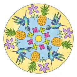 Ravensburger Mandala Designer Flamingo & Friends 28518, Zeichnen Lernen Für Kinder Ab 6 Jahren, Set Mit Mandala-Schablonen Für Farbenfrohe Mandalas -Ravensburger Geschäft 28518 4