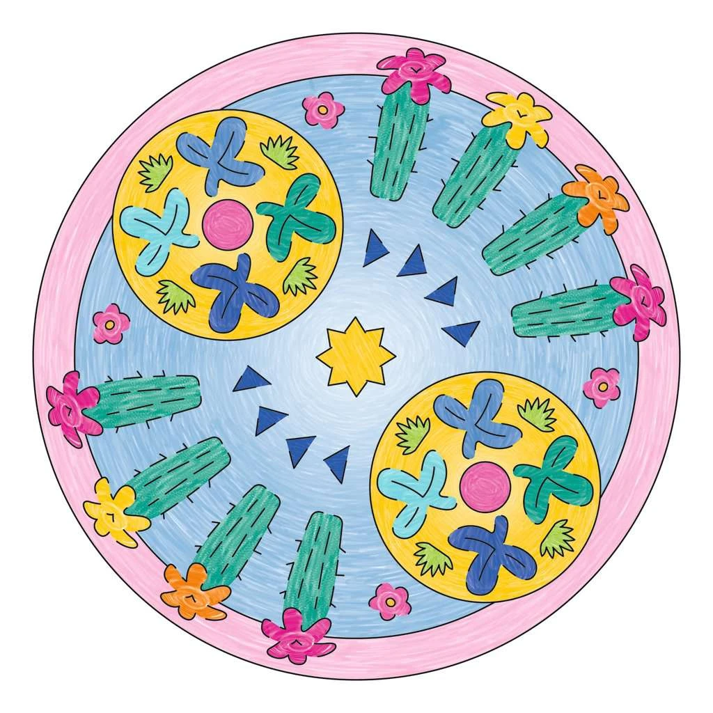 Ravensburger Mandala Designer Lama 28519, Zeichnen Lernen Für Kinder Ab 6 Jahren, Kreatives Zeichnen Mit Mandala-Schablonen Für Farbenfrohe Mandalas 9 Ravensburger Mandala Designer Lama 28519, Zeichnen Lernen Für Kinder Ab 6 Jahren, Kreatives Zeichnen Mit Mandala-Schablonen Für Farbenfrohe Mandalas – Bild 7