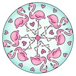 Ravensburger Mandala Designer Mini Flamingo 28520, Zeichnen Lernen Für Kinder Ab 6 Jahren, Zeichen-Set Mit Mandala-Schablone Für Farbenfrohe Mandalas 12 Ravensburger Mandala Designer Mini Flamingo 28520, Zeichnen Lernen Für Kinder Ab 6 Jahren, Zeichen-Set Mit Mandala-Schablone Für Farbenfrohe Mandalas -Ravensburger Geschäft 28520 2
