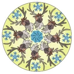 Ravensburger Mandala Designer Frozen 2 29026, Zeichnen Lernen Mit Anna Und Elsa Für Kinder Ab 6 Jahren, Mandala-Schablonen Für Farbenfrohe Mandalas 16 Ravensburger Mandala Designer Frozen 2 29026, Zeichnen Lernen Mit Anna Und Elsa Für Kinder Ab 6 Jahren, Mandala-Schablonen Für Farbenfrohe Mandalas -Ravensburger Geschäft 29026 3